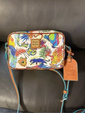 BRAND NEW Disney Dooney & Bourke Jungle Book Camera Bag Crossbody Purse